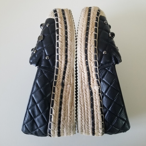 Karl Lagerfeld | Diya Platform Espadrille Flats - Picture 6 of 8